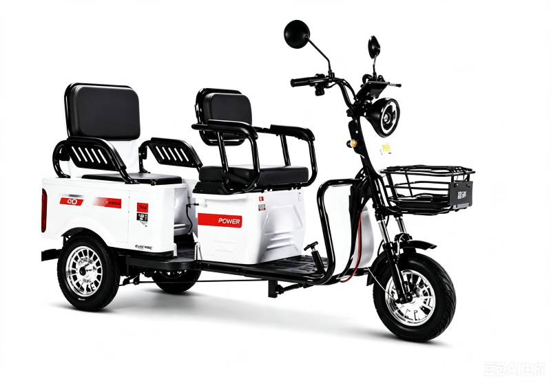 Dual Passenger Electric Tricycle